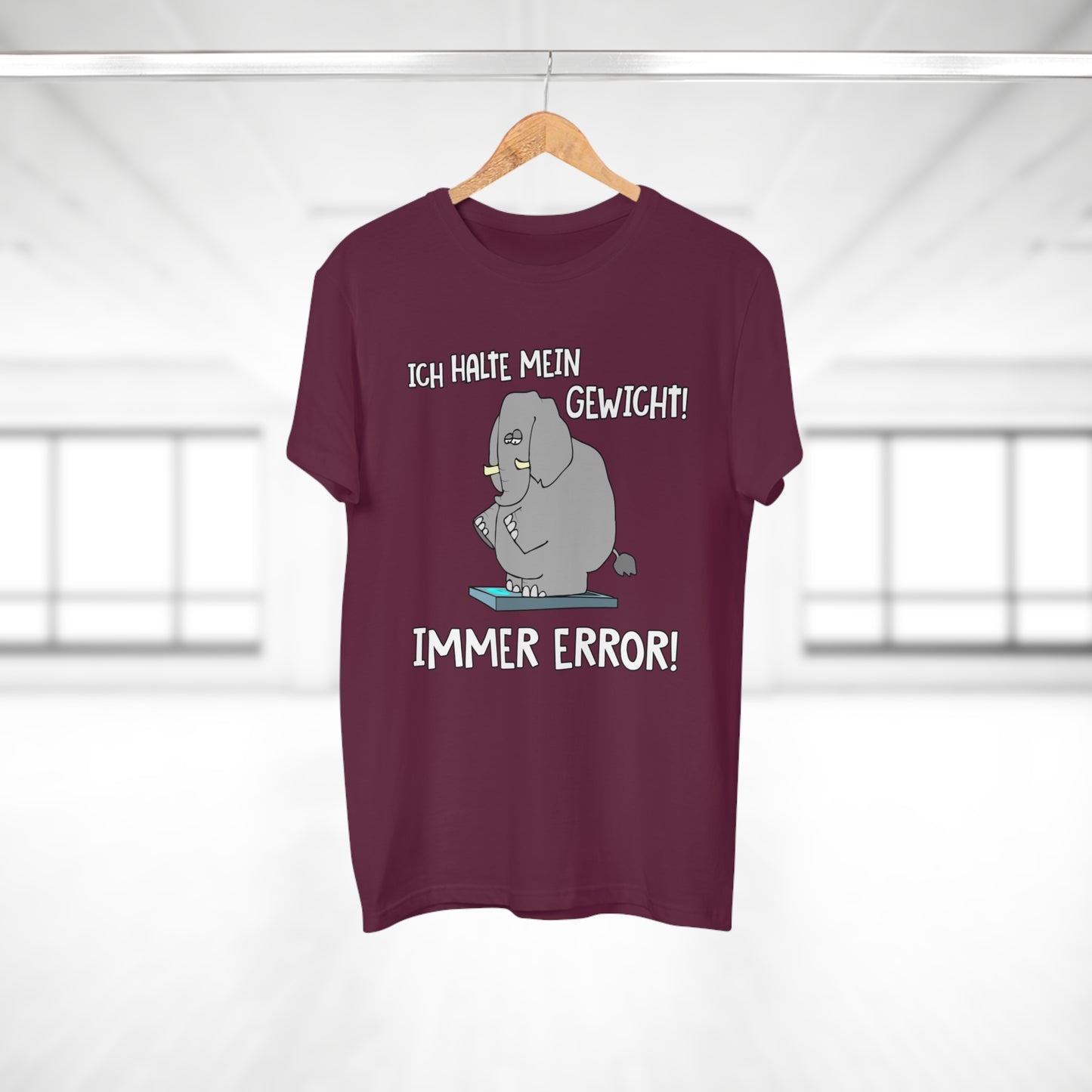 T-Shirt Ich halte mein Gewicht (bis 5XL)