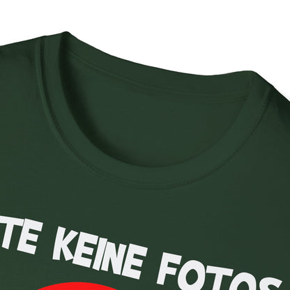 T-Shirt Bitte keine Fotos