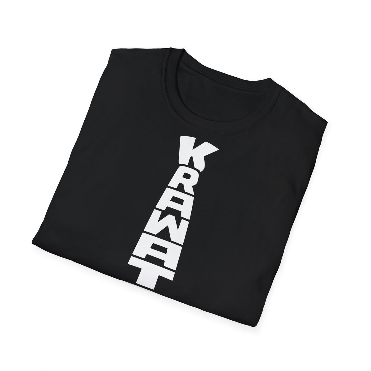 T-Shirt (bis 5XL) Krawatte weiß