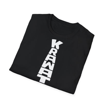 T-Shirt (bis 5XL) Krawatte weiß