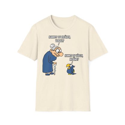 T-Shirt Kannst du krähen, Vogel?