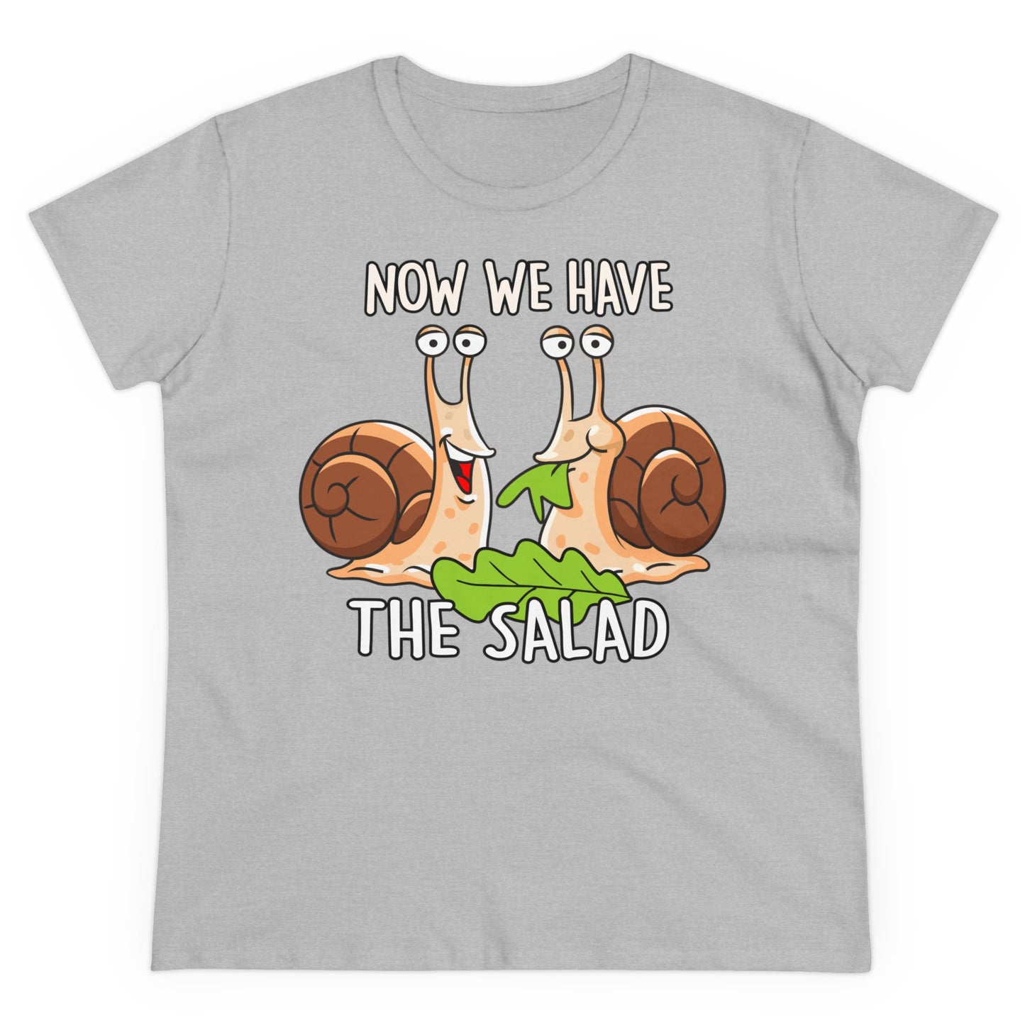 Damen T-Shirt Now we have the Salad