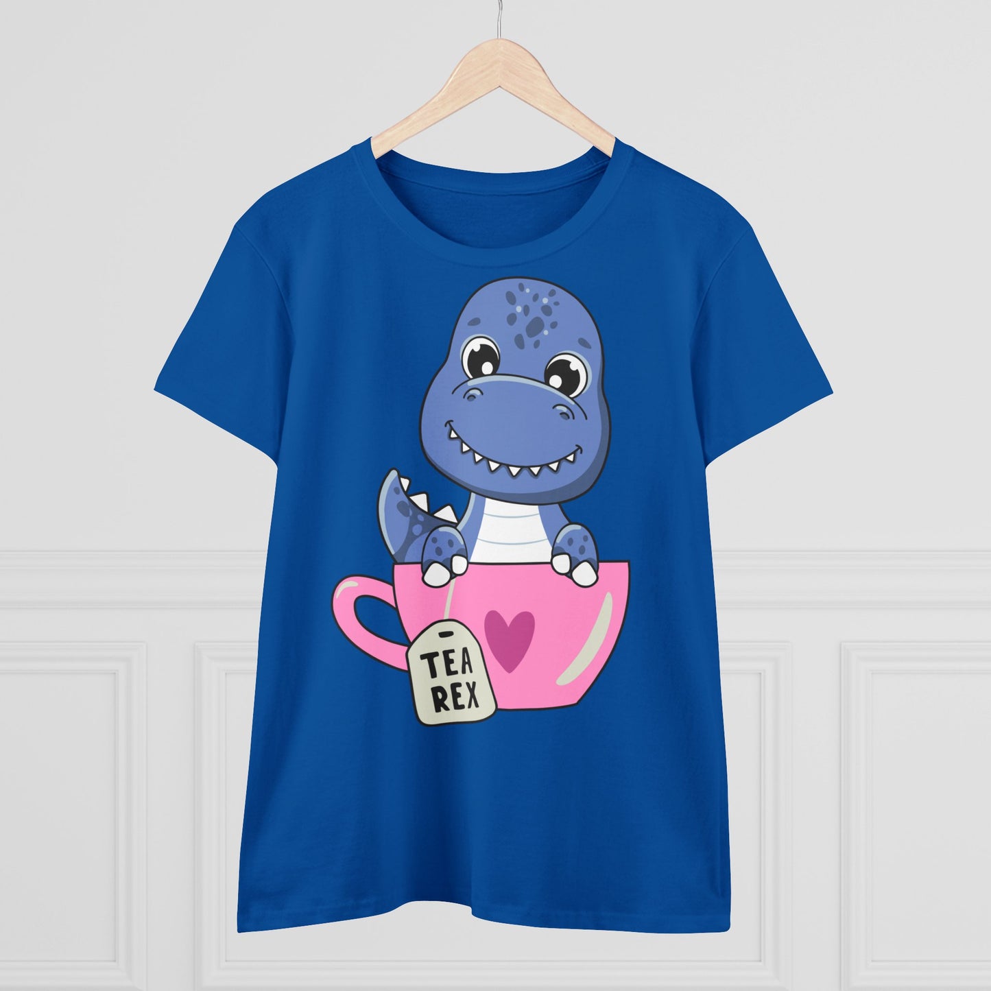 Damen T-Shirt Tea Rex