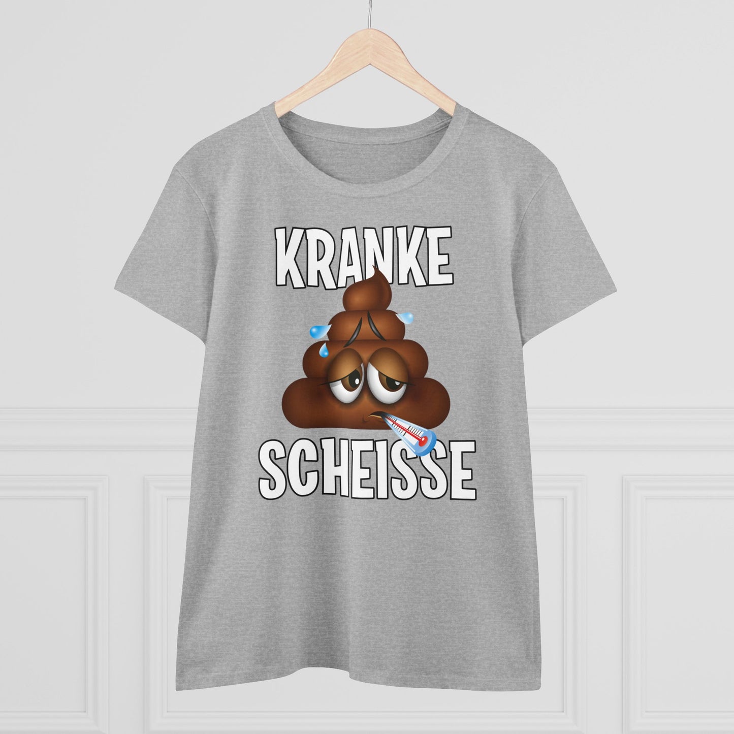 Damen T-Shirt Kranke Scheisse