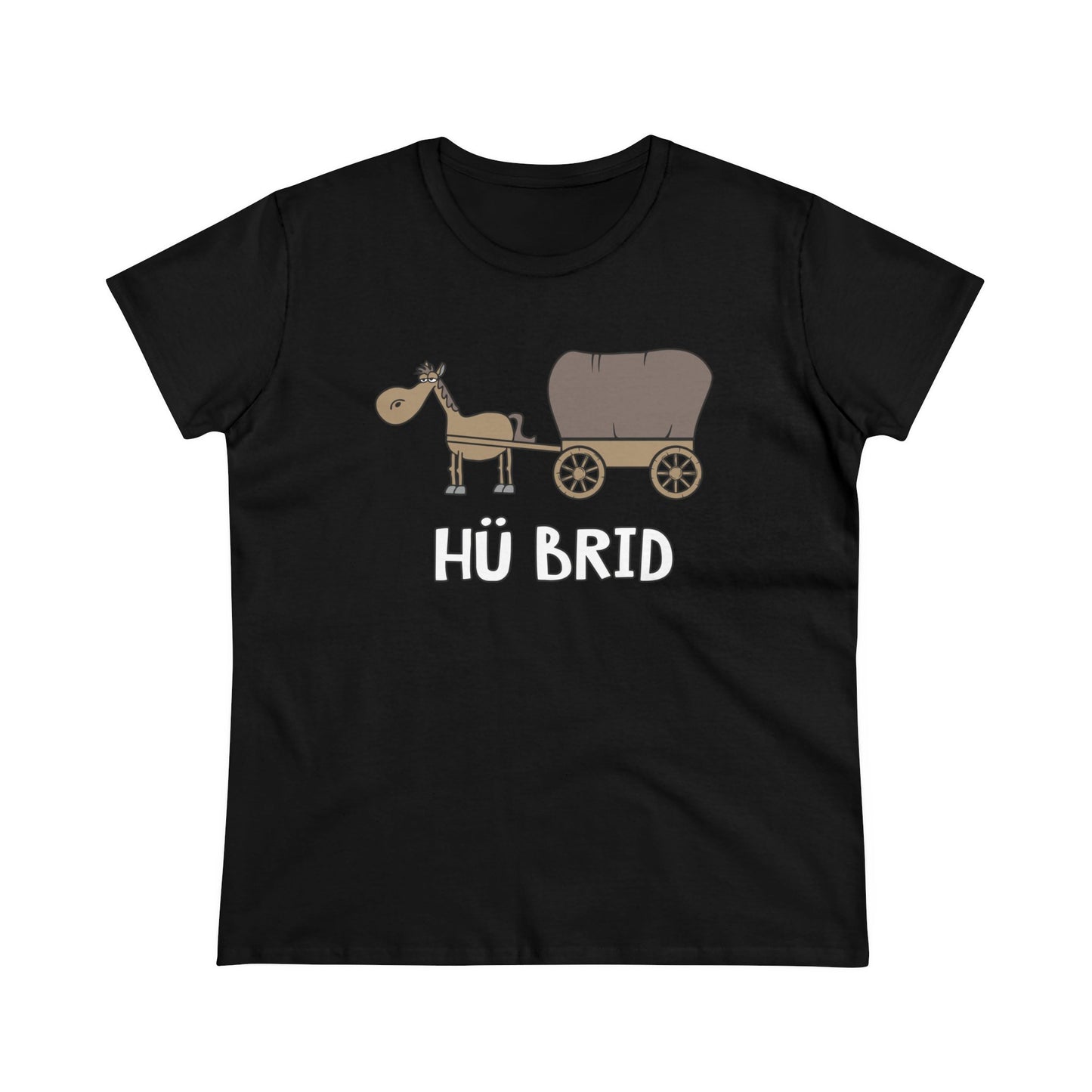 Damen T-Shirt Hü Brid