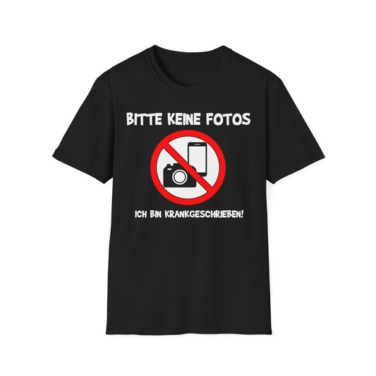 T-Shirt Bitte keine Fotos