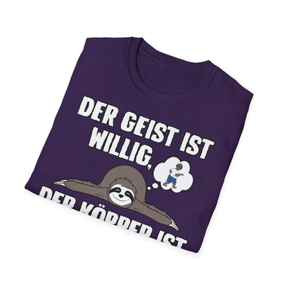 T-Shirt Der Geist ist willig