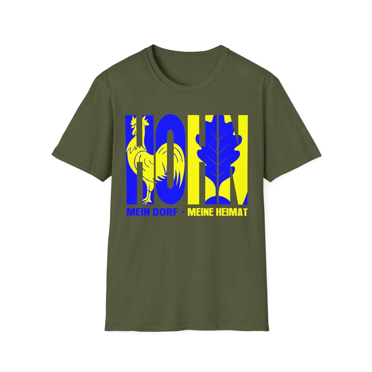 T-Shirt Hohn Mein Dorf - meine Heimat