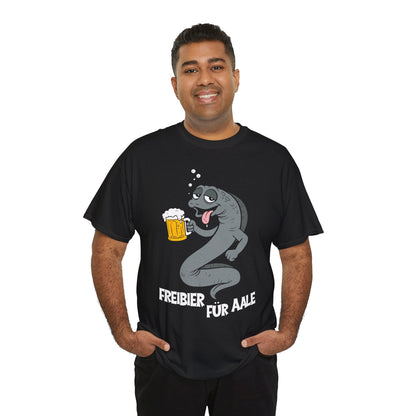 T-Shirt (bis 5XL) Freibier für Aale