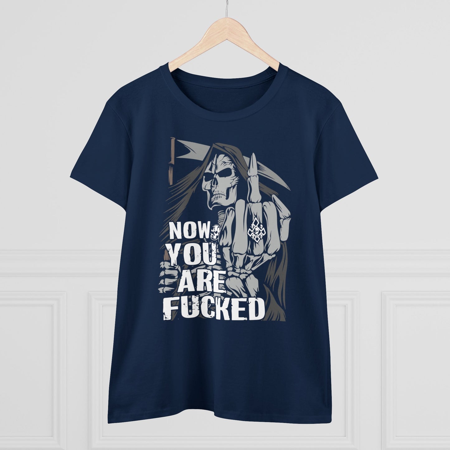 Damen T-Shirt Now you are fucked