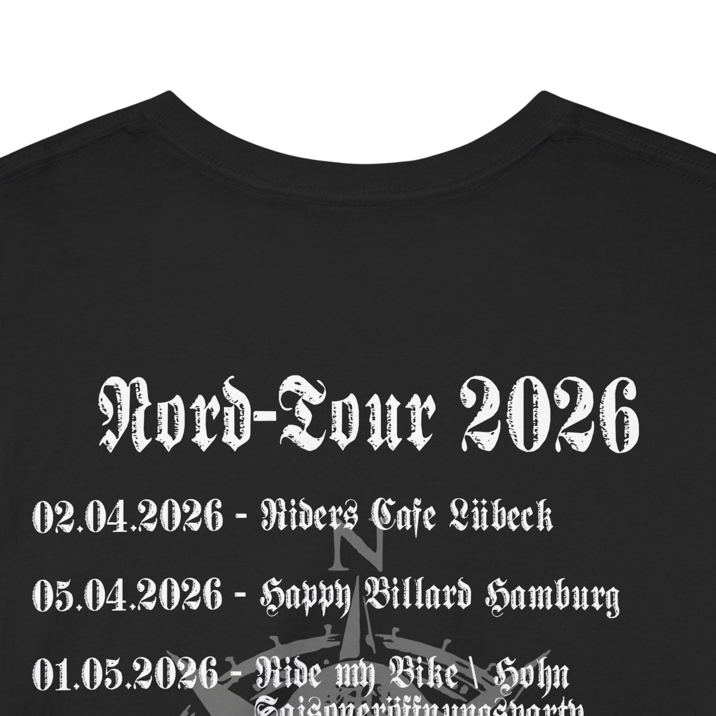 T-Shirt (bis 5XL) NördLust Wo wir sind ist Norden / Tourshirt 2026