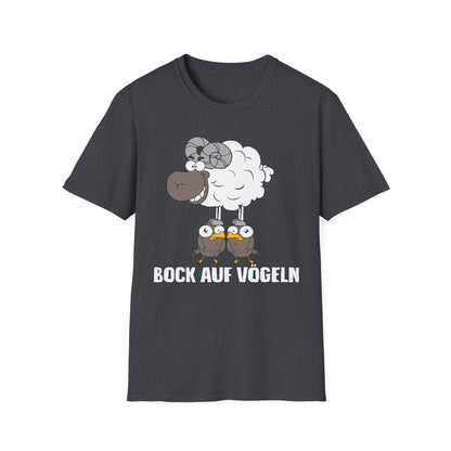 T-Shirt Bock auf Vögeln