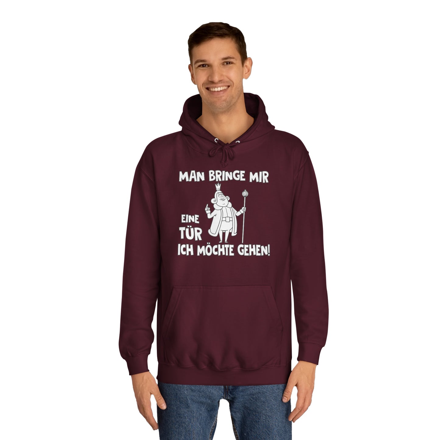 Unisex Hoodie Man bringe mir eine Tür