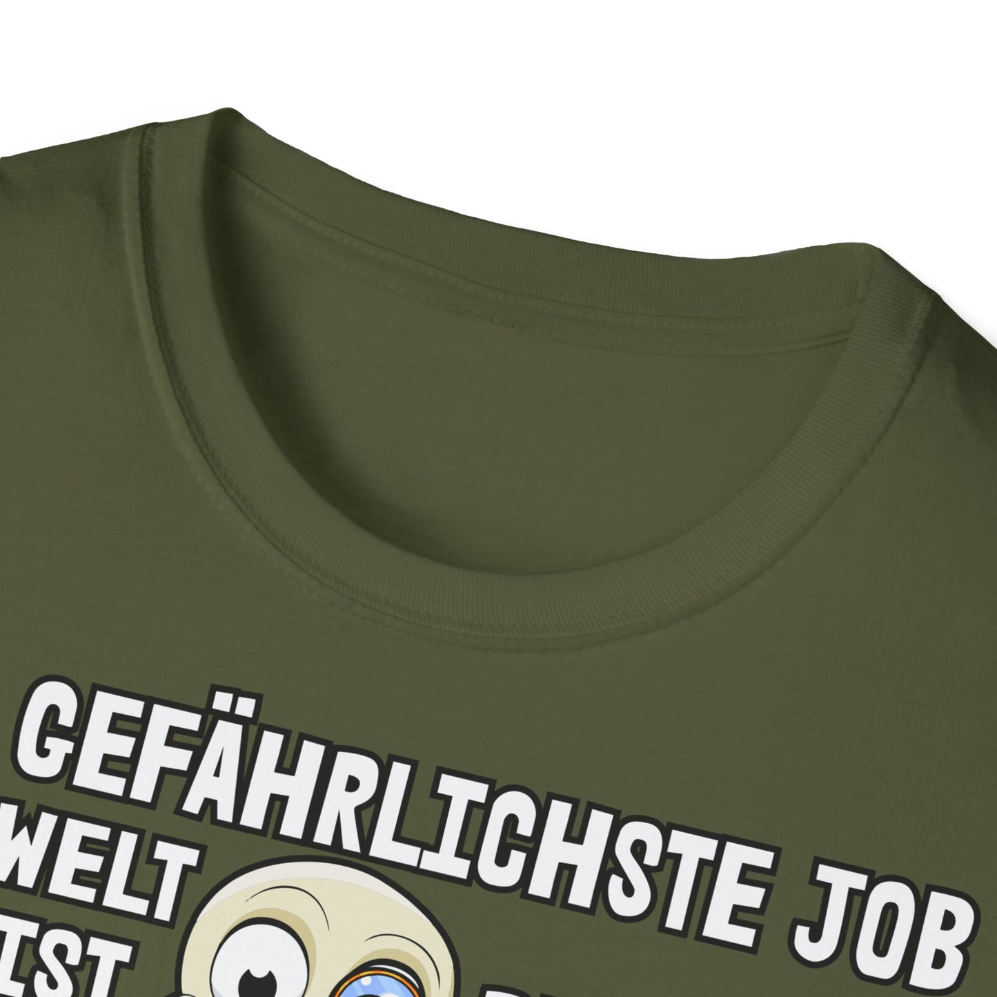 T-Shirt Der gefährlichste Job ist Rentner