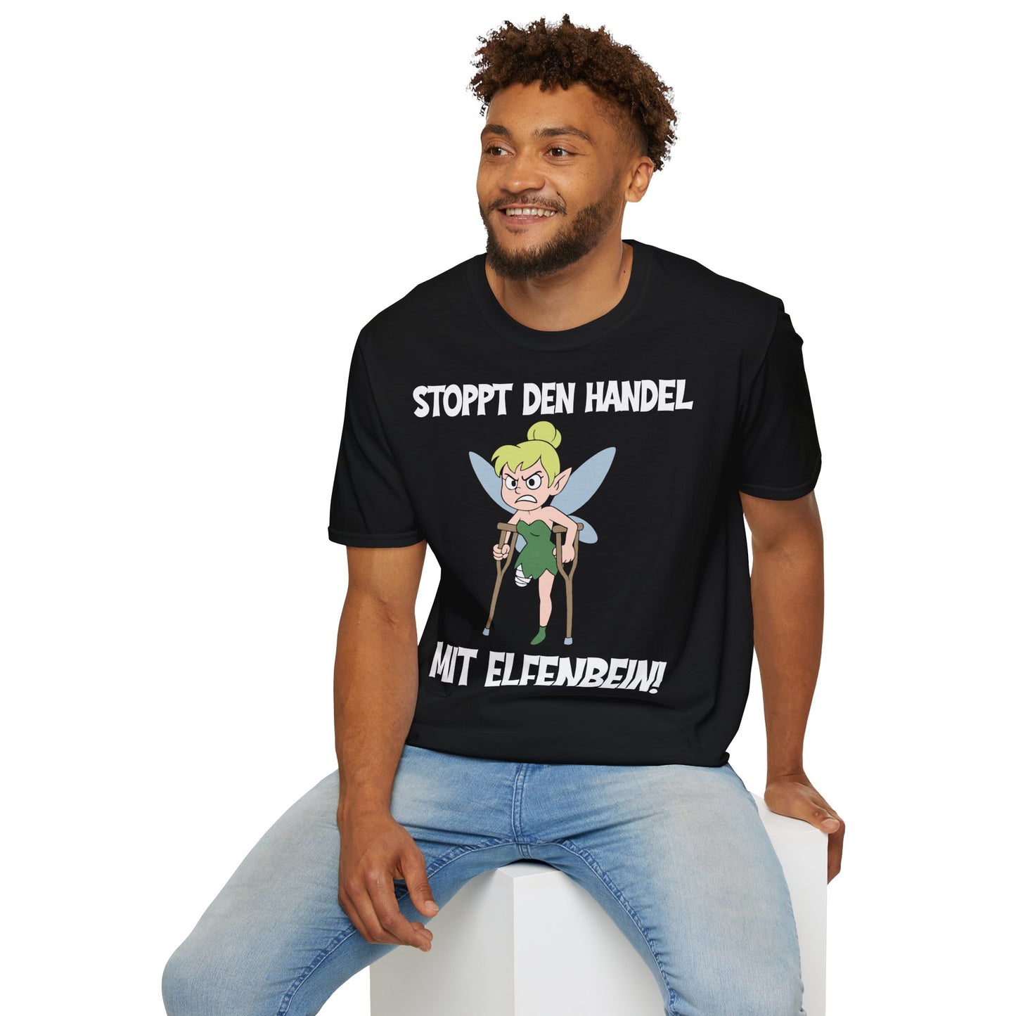 T-Shirt (bis 5XL) Stoppt den Handel mit Elfenbein