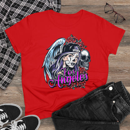 Damen T-Shirt Los Angeles