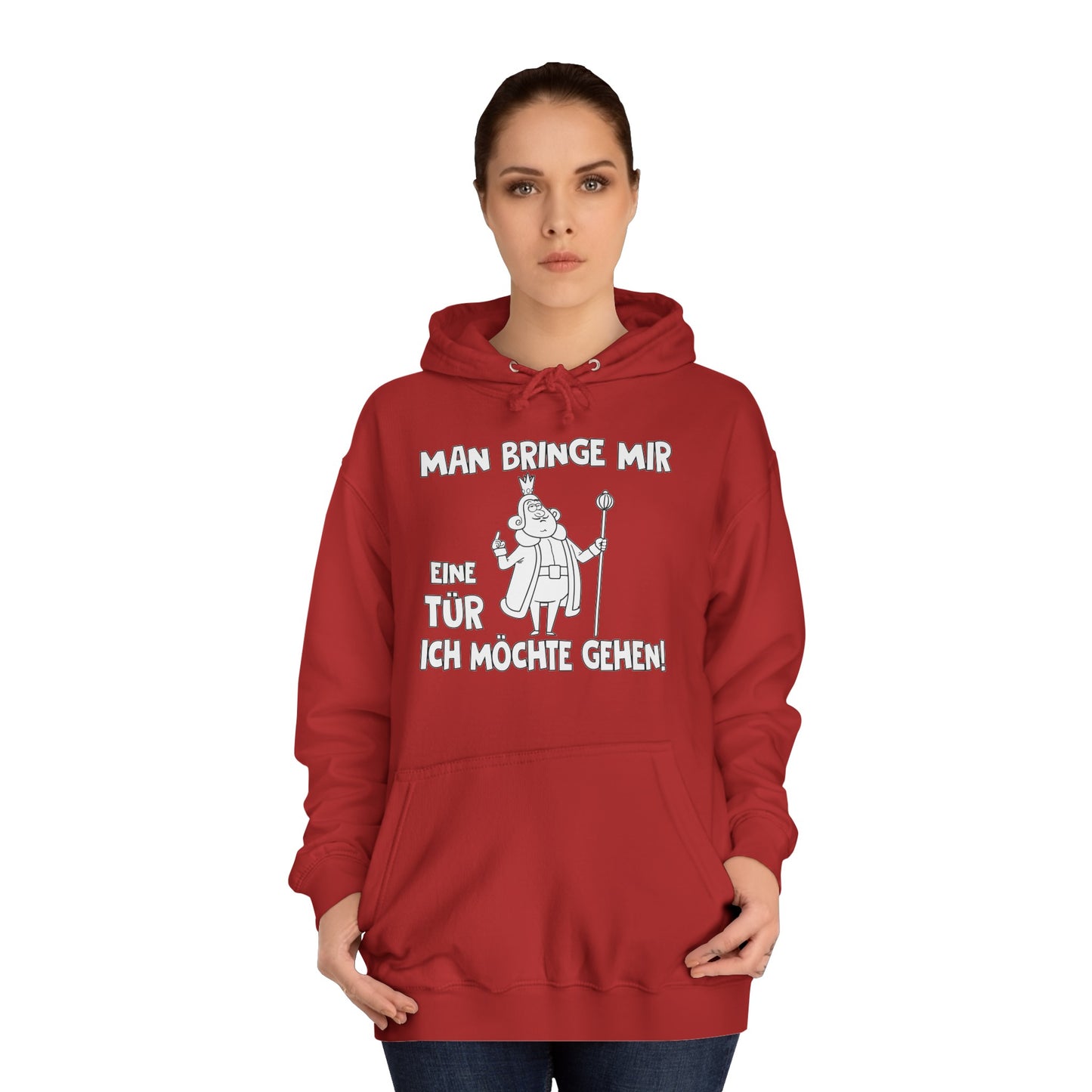 Unisex Hoodie Man bringe mir eine Tür