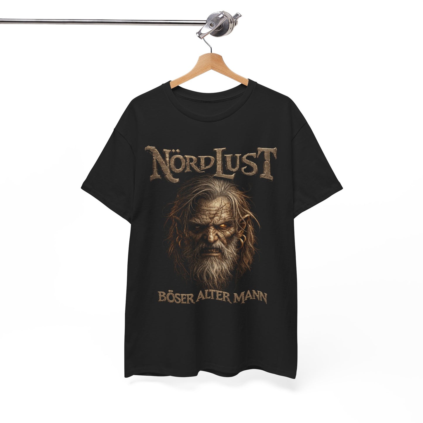 T-Shirt (bis 5XL) NördLust Böser alter Mann