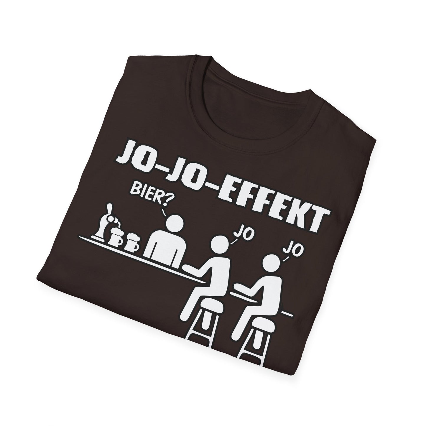 T-Shirt Jo-Jo-Effekt bei Männern