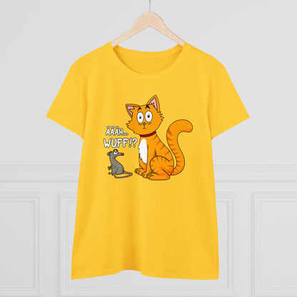 Damen T-Shirt Ääh Wuff