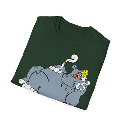 T-Shirt Hippie Hippo