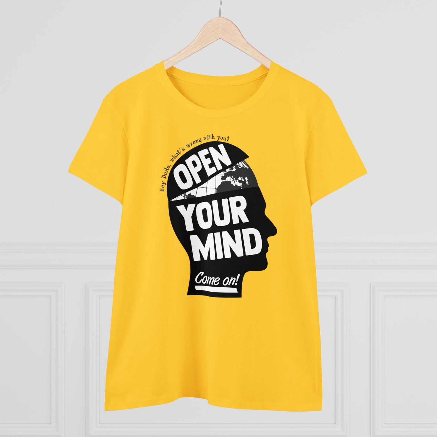 Damen T-Shirt Open your Mind