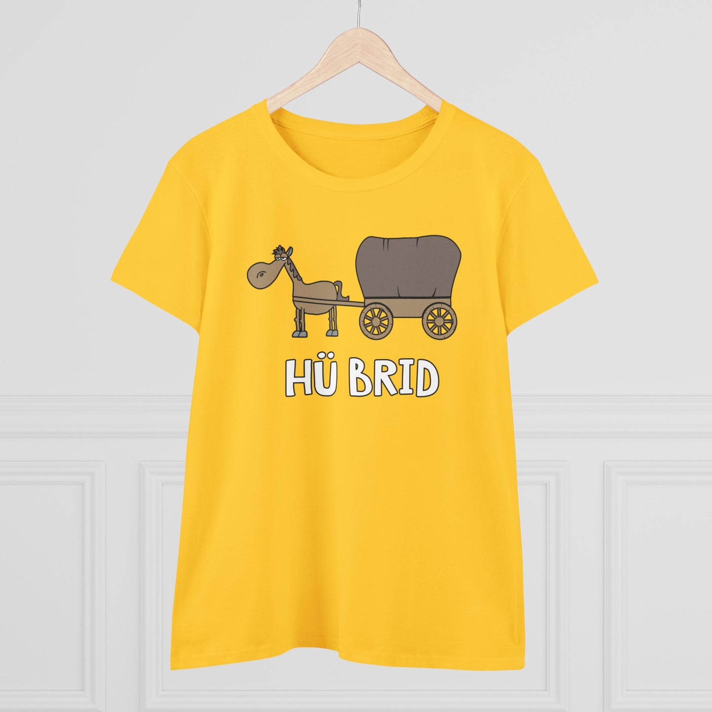Damen T-Shirt Hü Brid