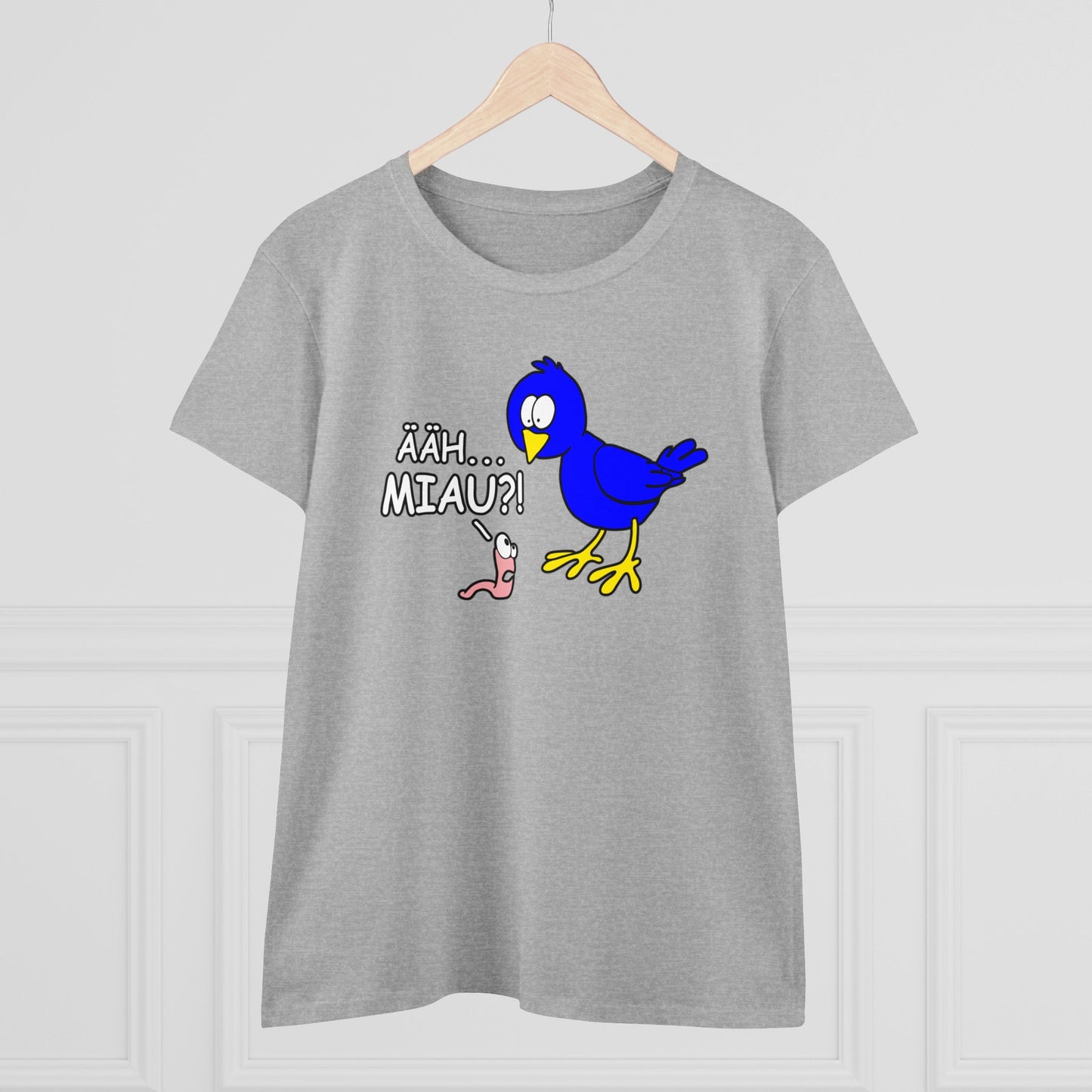 Damen T-Shirt Ääh Miau