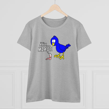 Damen T-Shirt Ääh Miau
