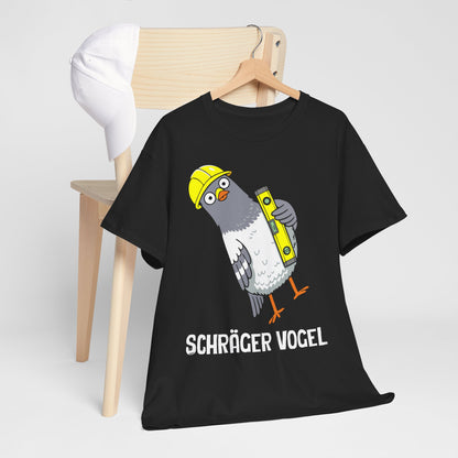 T-Shirt (bis 5XL) Schräger Vogel