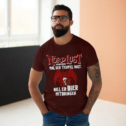 T-Shirt (bis 5XL) NördLust Wenn mich mal der Teufel holt