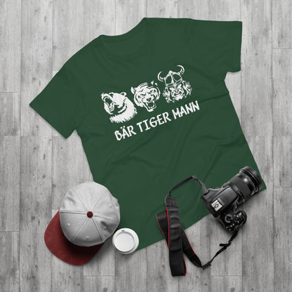 T-shirt Bär Tiger Mann - Bärtiger Mann (bis 5XL)
