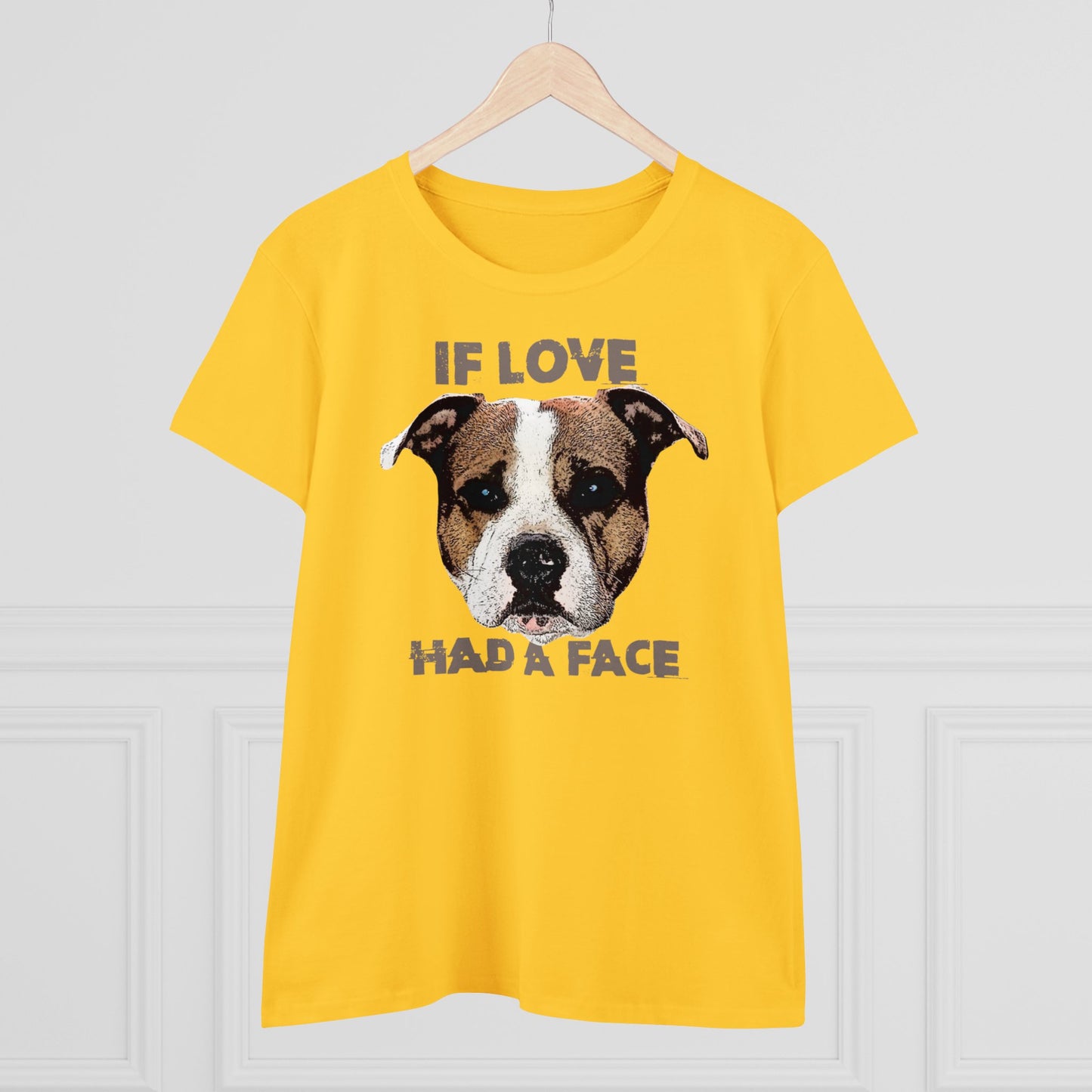 Damen T-Shirt If Love had a Face