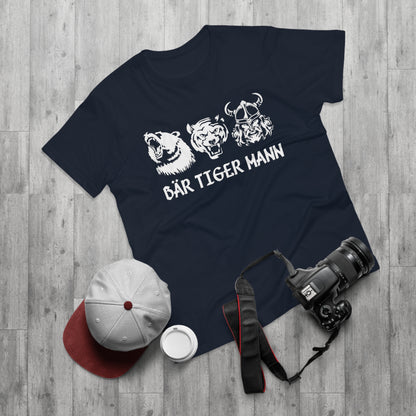 T-shirt Bär Tiger Mann - Bärtiger Mann (bis 5XL)