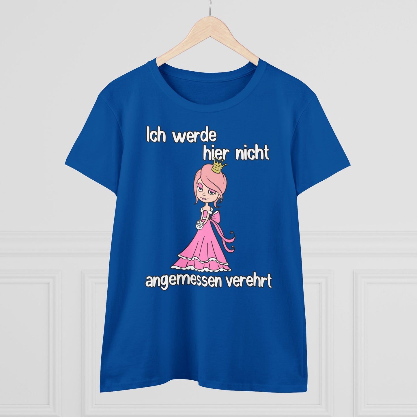 Damen T-Shirt Nicht angemessen verehrt
