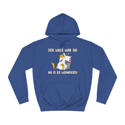 Unisex Hoodie Der Wille war da