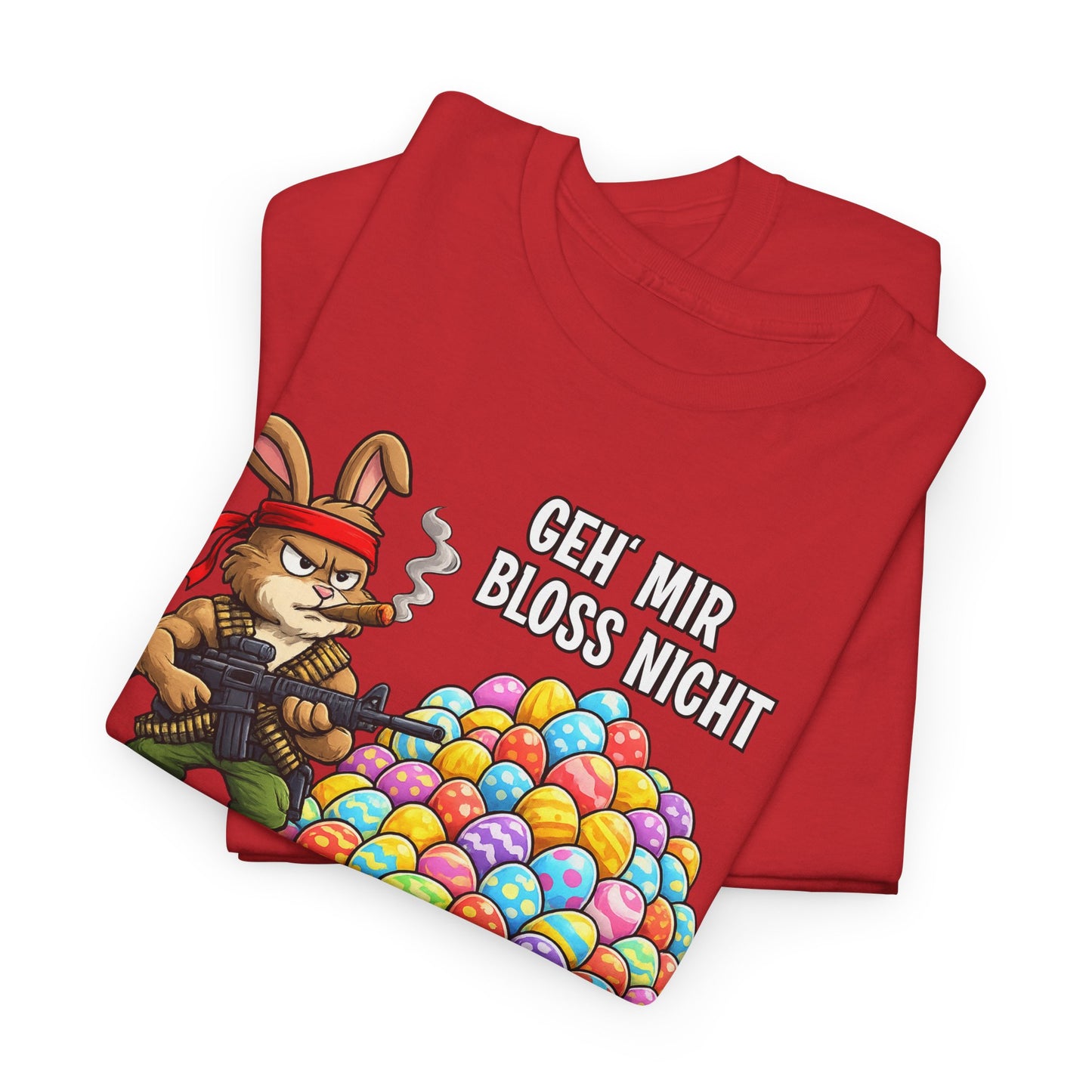 T-Shirt (bis 5XL) Geh' mir bloss nicht auf die Eier