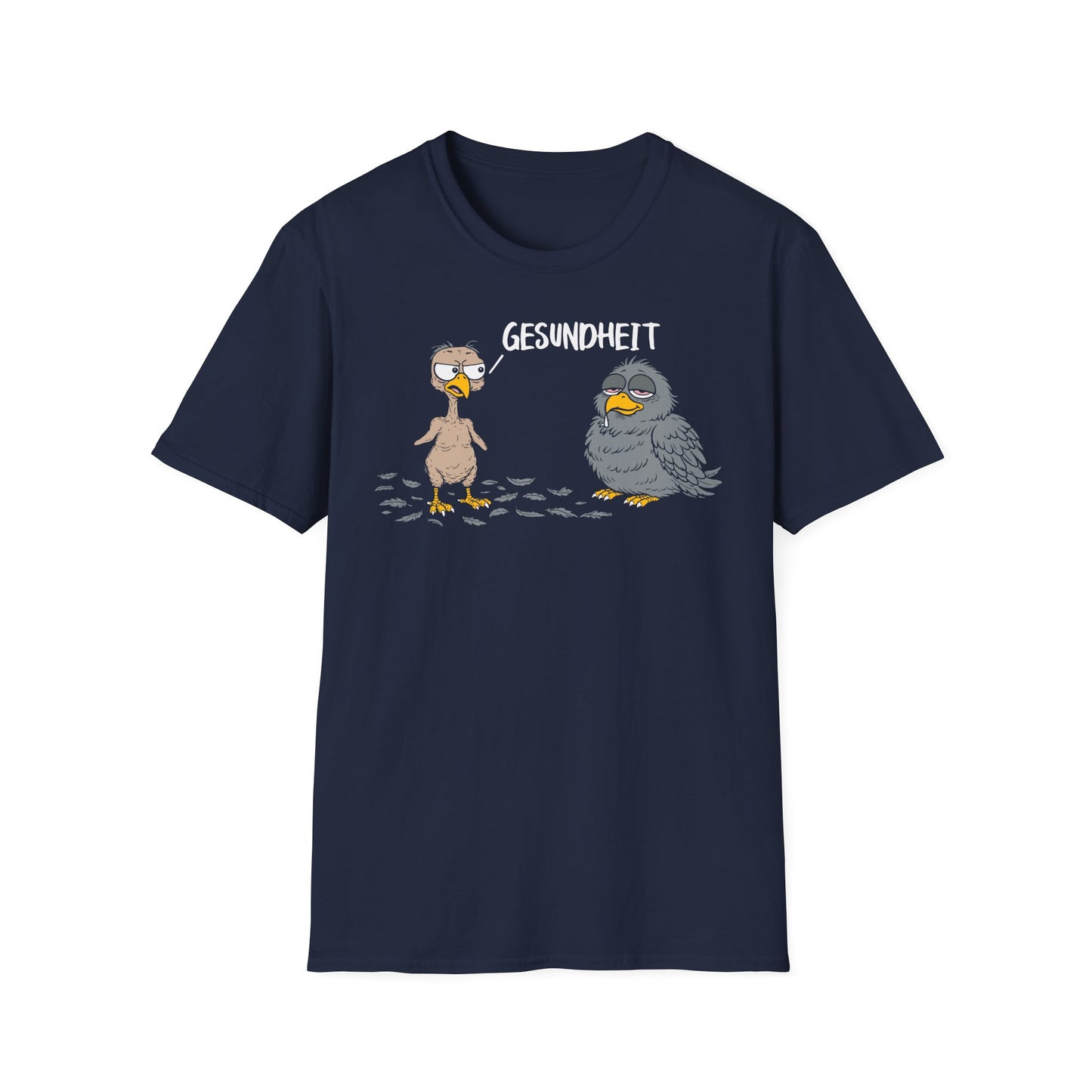 T-Shirt (bis 5XL) Vögel Gesundheit