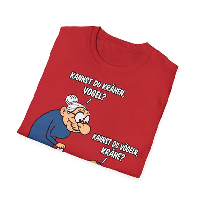 T-Shirt Kannst du krähen, Vogel?