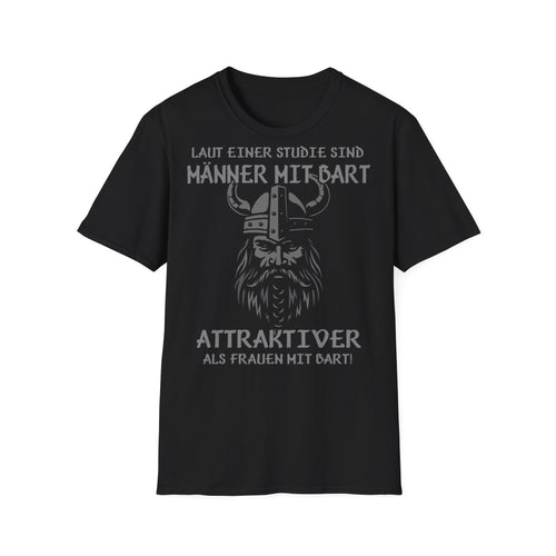T-Shirt Männer mit Bart