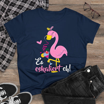 Damen T-Shirt Es eskaliert eh