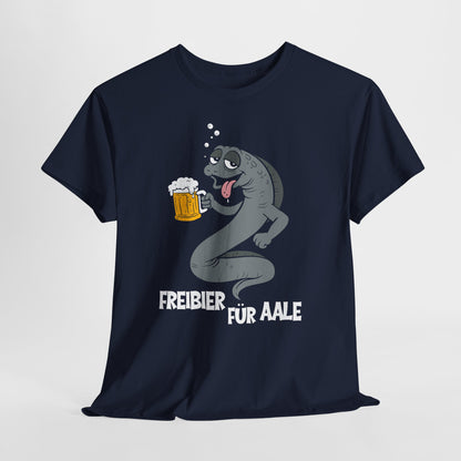 T-Shirt (bis 5XL) Freibier für Aale