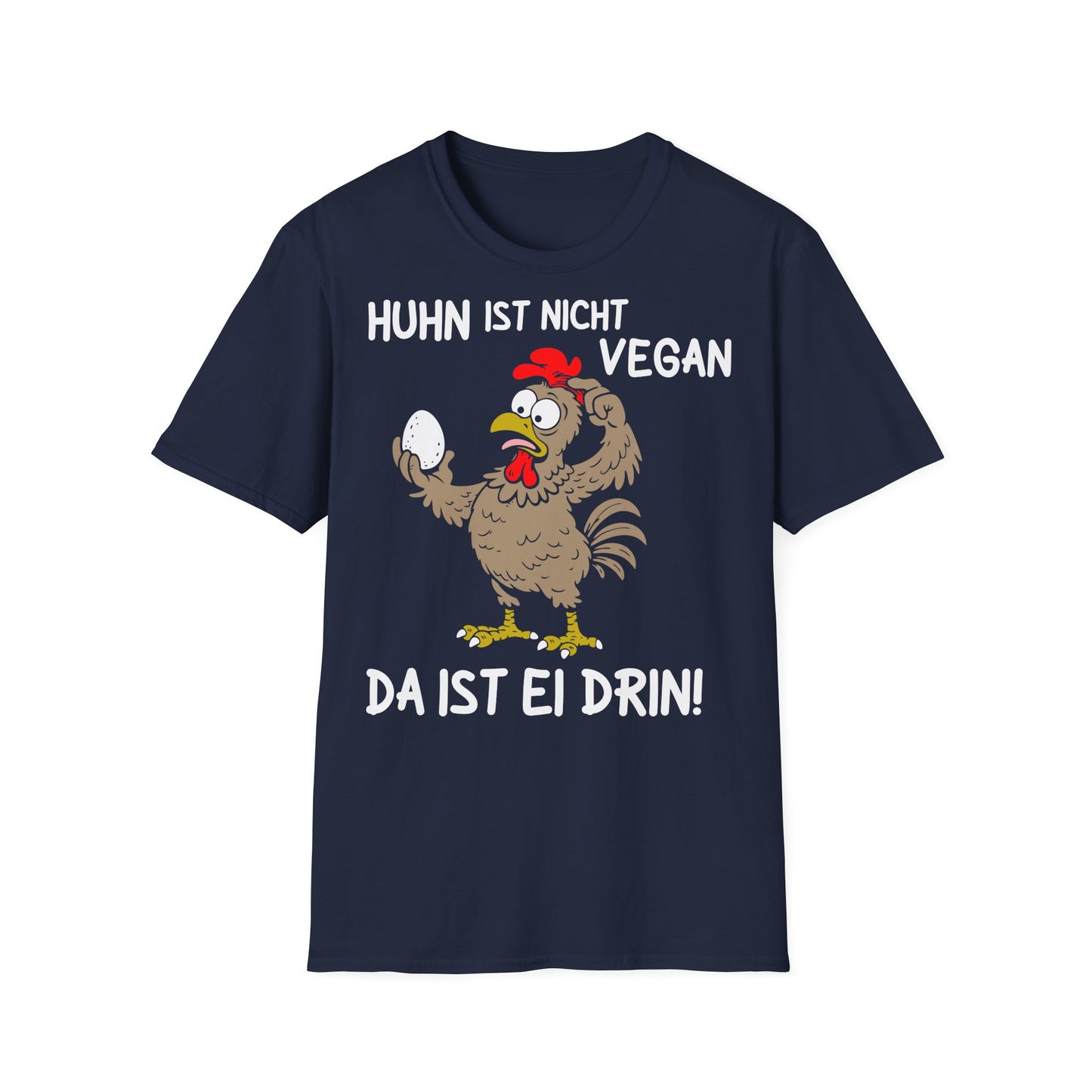 T-Shirt (bis 5XL) Huhn ist nicht vegan