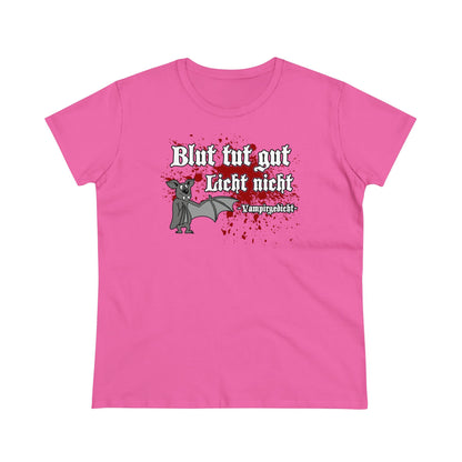 Damen T-Shirt Vampirgedicht