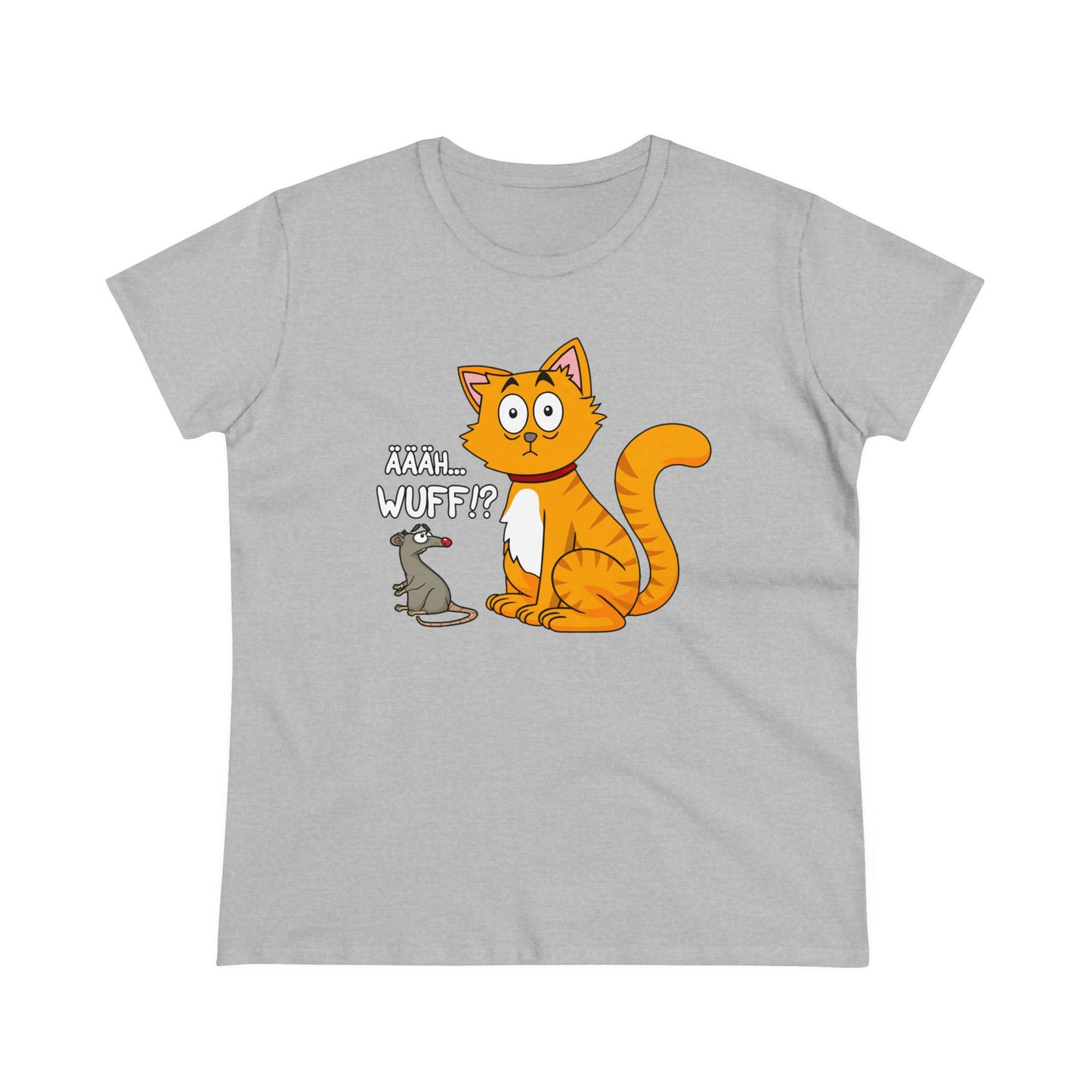 Damen T-Shirt Ääh Wuff