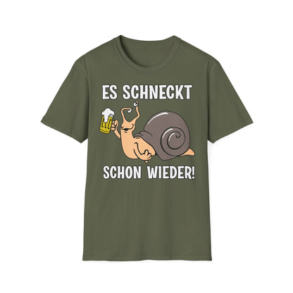 T-Shirt Es schneckt schon wieder