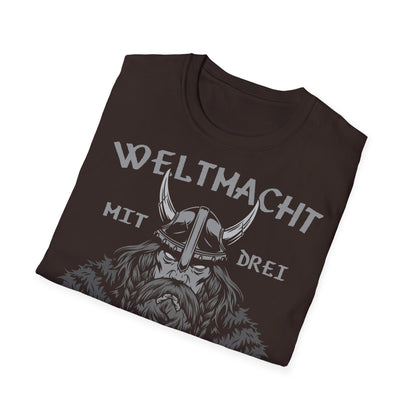 T-Shirt Weltmacht mit 3 Buchstaben