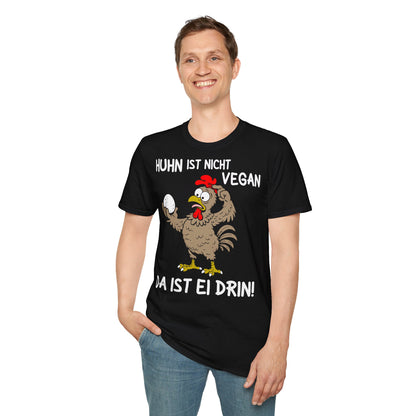 T-Shirt (bis 5XL) Huhn ist nicht vegan