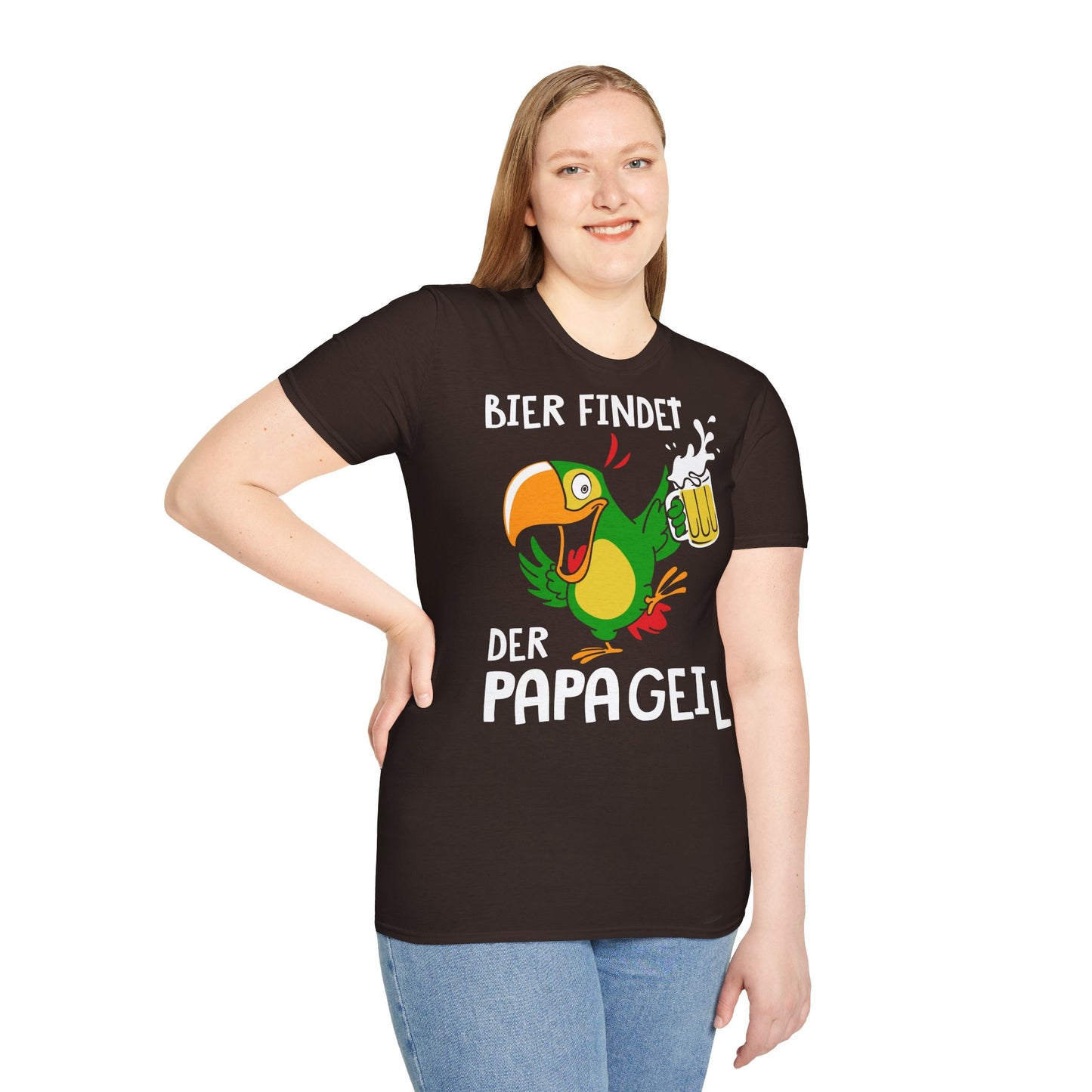 T-Shirt Bier findet der Papa geil