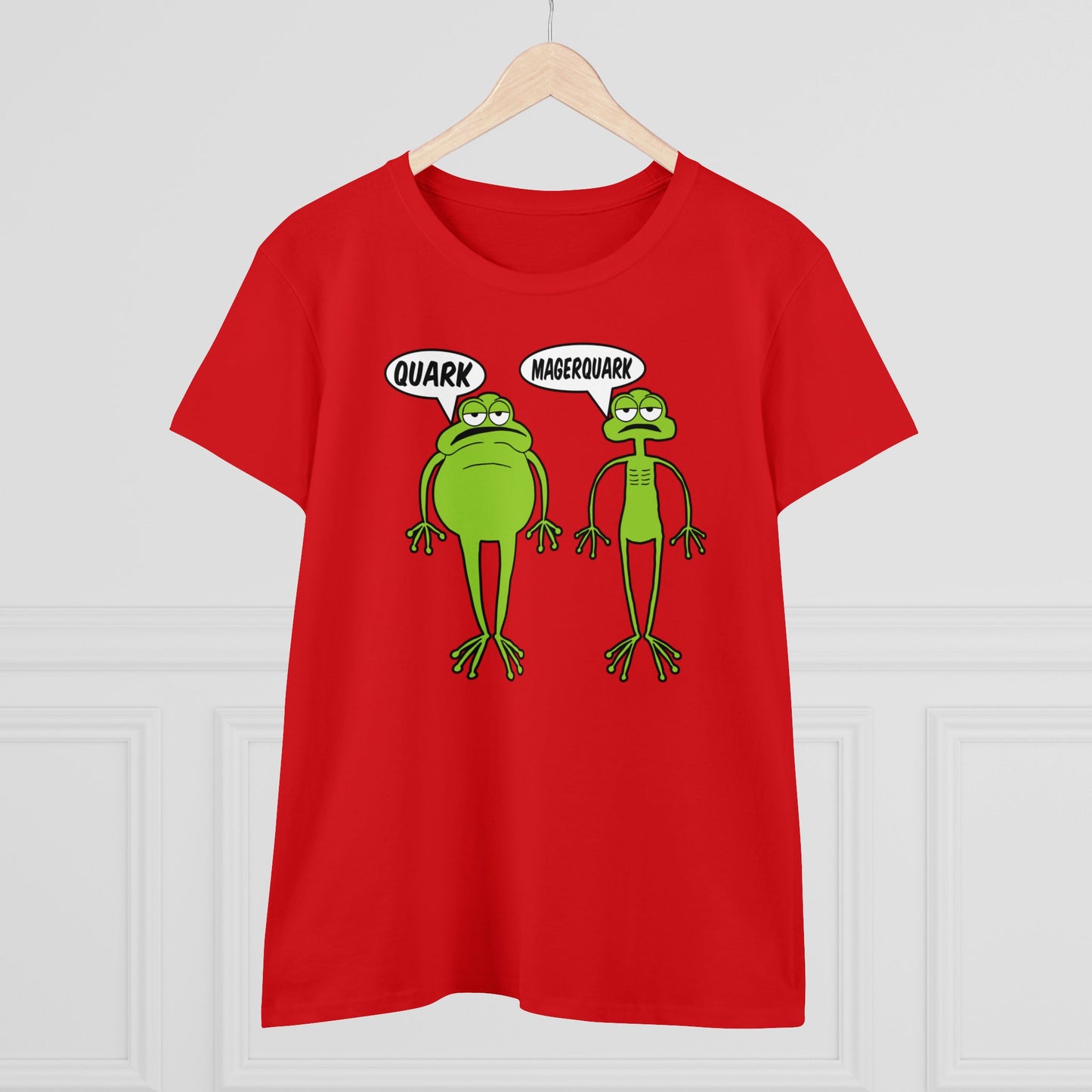 Damen T-Shirt Quark Magerquark